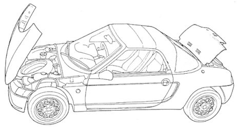 Honda Beat aus dem Fahrerhandbuch - (c) Honda, Japan