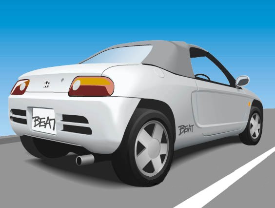 Honda Beat - (c) Bend Upon Roadster, Japan